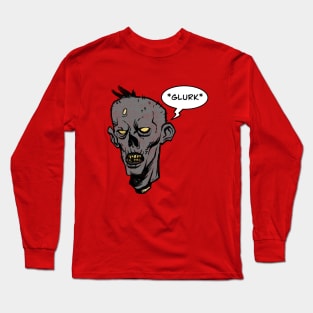 Zombie (Grey) Long Sleeve T-Shirt